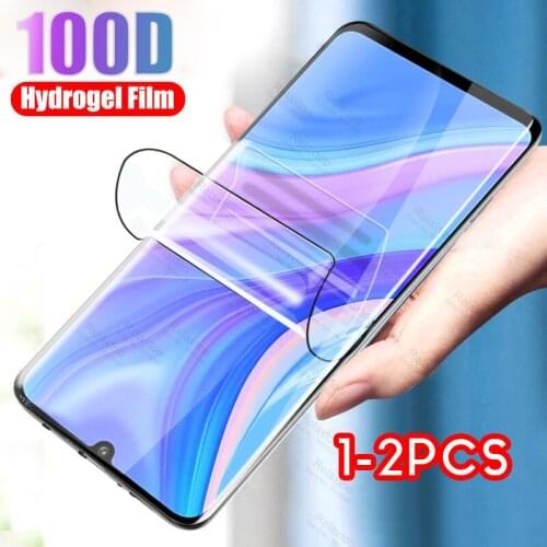 For huawei y8p Hydrogel Film for huawei y 8p 8 y8 p phone Protective Films Soft film huawe 1-2pcs for huaweiy8p not glass