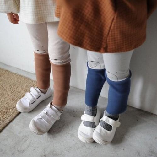 Ins Korean Style Children Pants Clothing 2021 Spring And Summer Girls Leggings 2-6 Years Old Clothes Kids Leggings Cotton Infant