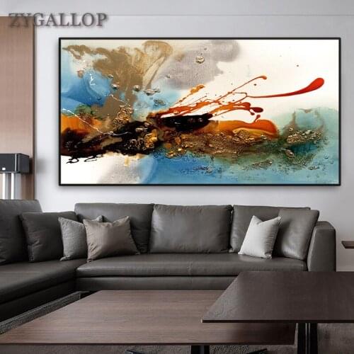 Colorful Abstract Wall Art Print Canvas Painting Modern Decor Poster Large Abstract Art Wall Picture For Living Room Decoration