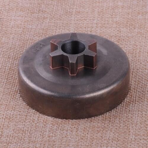 LETAOSK New Clutch Drum 3/8 6T Sprocket for Partner 350 351 352 370 371 390 420 Chainsaw