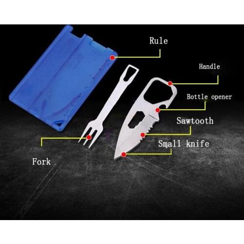 Multi-function Military Card Tool Outdoor Personalized Gift Men