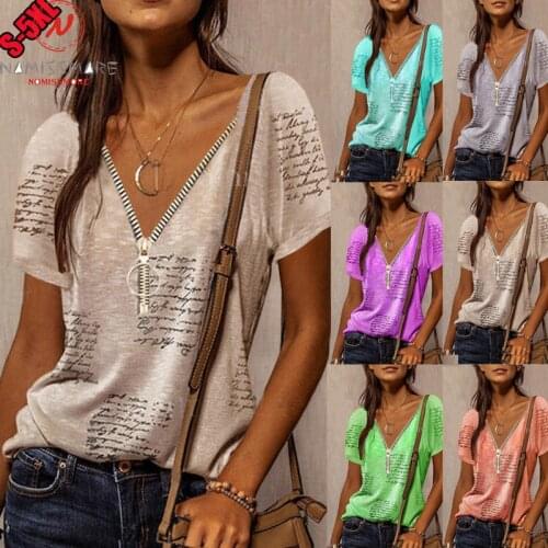 NOMISSMORE Womens Summer T-shirts