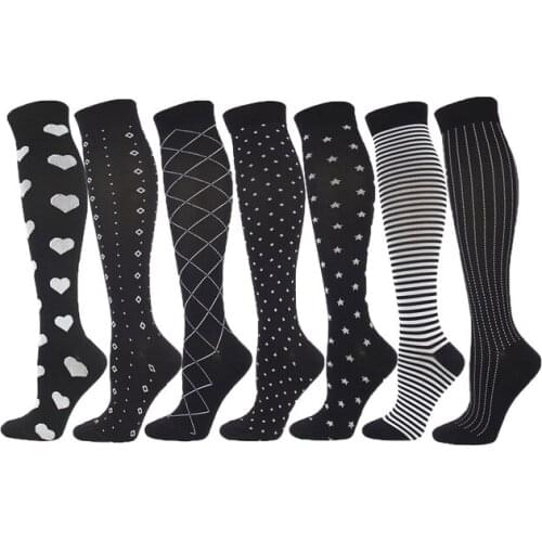 New Compression Socks Men Women Varicose Veins Socks Soccer Stockings Unisex Outdoor Running Cycling Long Pressure Stockings