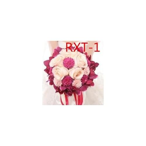 New floral photography props bride holding a flower wedding fake flowers RXT