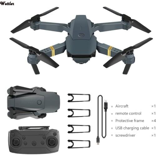 RC Quadcopter E58 WIFI FPV With Wide Angle HD 1080P/4K Camera Hight Hold Mode Foldable Arm RC Quadcopter Drone X Pro RTF Drone
