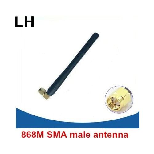 868M antenna Right Angle SMA male 915M PCB module rubber aerial