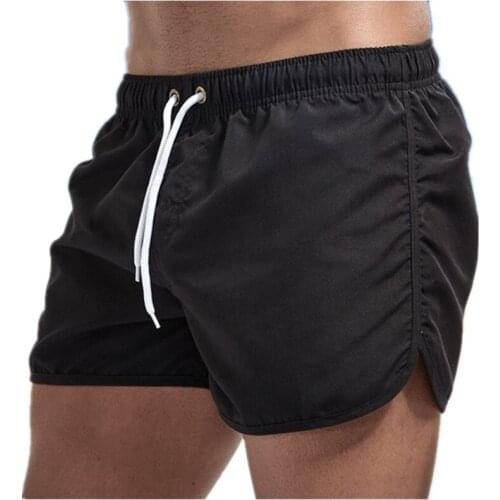 New Mens Shorts Summer Men Quick-drying Shorts Swimwear Beach Shorts Boxer Shorts Fitness Short Pants