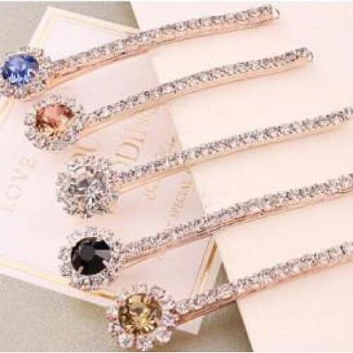 Korean Version Of The New Hair Accessories Hairpin Hairpin Side Folder Korean Word Folder Bangs Small Clip Wholesale
