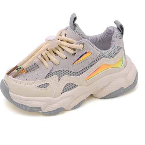 Girls' Shoes Sports Shoes 2021 Autumn and Winter New Childrens Shoes Two Cotton Shoes Boys and Girls Winter Plus Velve Sneakers