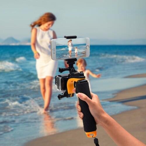 Lightdow 3 in 1 Float Shutter Stabilizer Section Pistol Trigger Set Floating Handle for Go Pro Hero 5 4 3+ 3 Xiao Yi 4k SJCAM