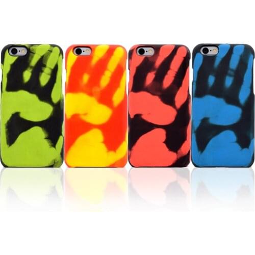 Heat Sensitive Case for iphone X 8 7 6 6s plus 5 5s Soft TPU Case Cover Discoloration Changed Color Thermal Sensor Case
