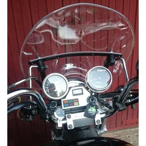 Windscreen Windshield For 1969-2017 Yamaha Road Royal V Star 250 650 950 1100 1300 1600 Vmax V-max 1200 1700 1900 Virago Clear