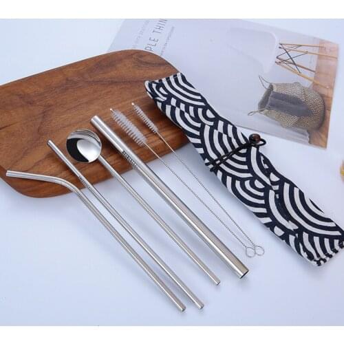 Stainless Steel Suction Suit Food Grade Antiteeth Collision Silicone Suction Metal Suction Tube Wow Rubber Suction Tube May19