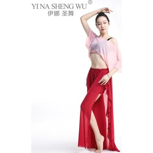 Adult Belly Dance New Practice Clothes Women Sexy Style Top Sequin Mesh Elegant Oriental Performance Costume Trousers Skirt Suit