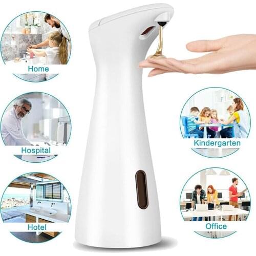 Touchless Automatic Soap Dispenser IR Infrared Motion Sensor Liquid Soap Shampoo Shower Gel Dispenser for Bathroom Kitchen Hotel
