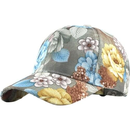 Unisex Outdoor casual Baseball Hat Womens cap print Sun Embroidered ice cap for women Mens cap Hip-Hop women cap adjustable