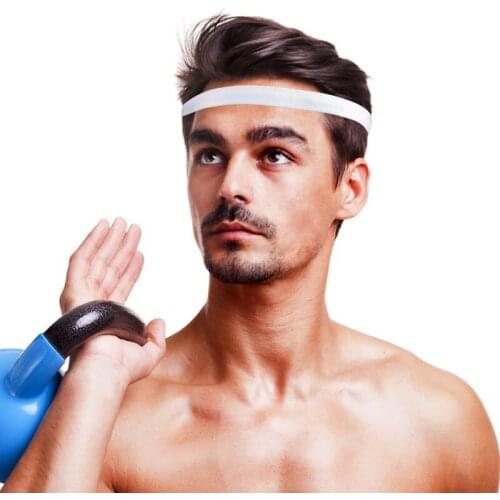 Women Men Yoga Hair Bands Anti-slip Sports Headband Elastic Yoga Running Sweatband Biking Headscarf Outdoor Sport Hairband New