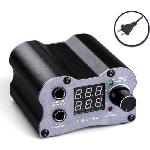 Professional Tattoo Power Supply Digital LED Display for Permanent Makeup Tattoo Machine Kits 27RC
