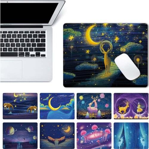 Mouse Pad Waterproof Anit-slip PU Leather Soft Mouse-pad Suitable for Home Office Macbook Laptop