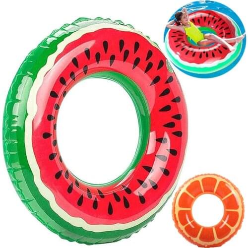 Inflatable Swimming Ring Pool Float Circle For Kids Adults Durable Summer Giant Swimming Float Air Mattress Beach Party Pool Toy