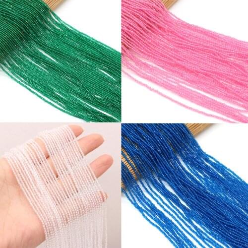 Small Beads Natural Semi-Precious Stones Spinel 2 Mm Loose Bead for Women Men Jewelry Making DIY Bracelet Necklace Bracelet