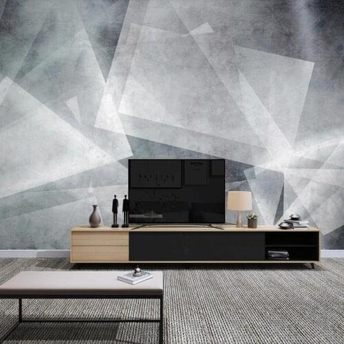 Custom 3D photo wallpaper Nordic abstract geometric line TV sofa background wall decoration painting decorative mural wallpaper
