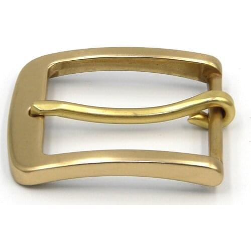 Mens Western Brass Buckle For Leather Craft Belt