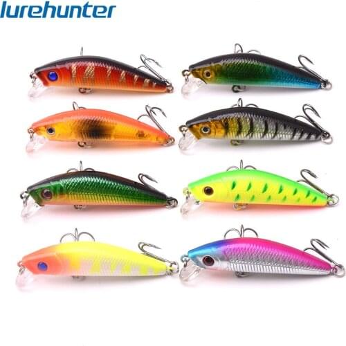 8pcs/lot Minnow Fishing Lures 7cm/7.9g Isca Artificial Fishing Wobblers Pesca Hard Bait Fishing Tackle Everything for Fishing