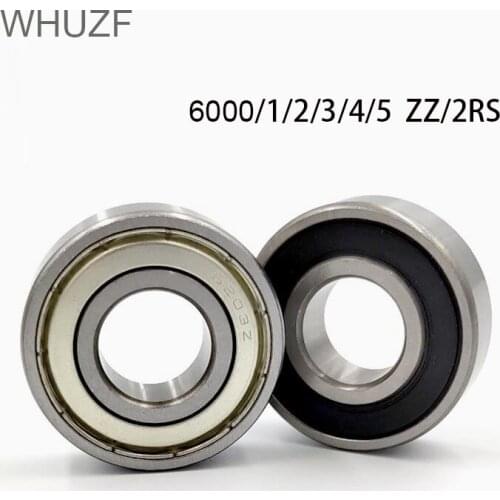 Free Shipping 5/10PCS Deep Groove Ball Bearings 6000 6001 6002 6003 6004 6005 6006 6007 6008 ZZ 2RS High Quality