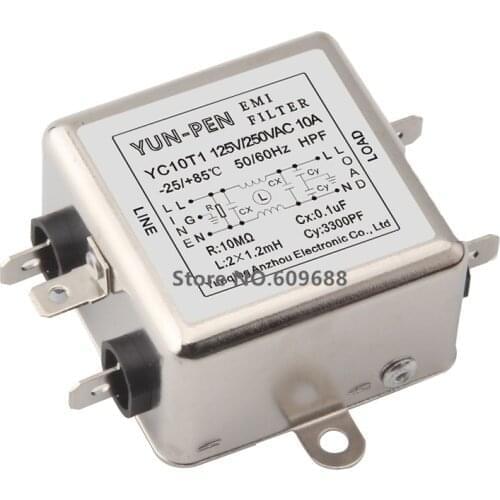 EMI Power Filter TY200S-3 TY200S-6 TY200S-10 3A 6A 10A