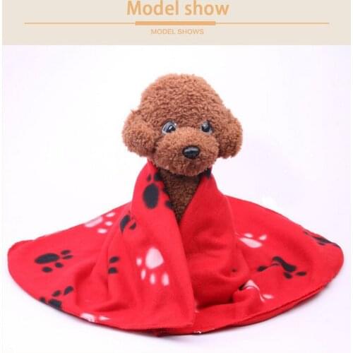High-Quality Dog Blanket Soft Home Warm Blanket Double-Sided Available Cat Blanket Supplies Pet Blanket Reversible Pet Rug Cloth