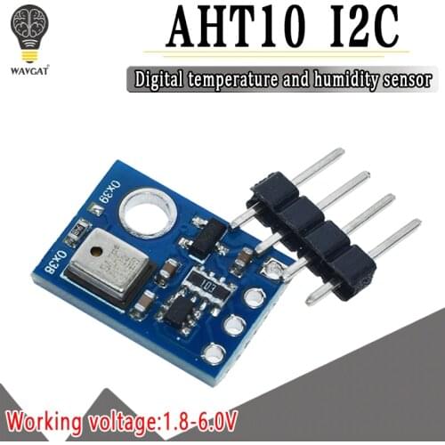 AHT10 High Precision Digital Temperature and Humidity Sensor Measurement Module I2C Communication Replace DHT11 SHT20 AM2302