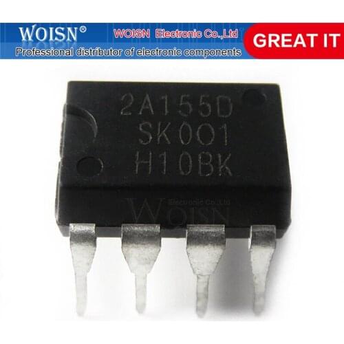 1pcs/lot ICE2A155D 2A155D 2A155 DIP8 In Stock