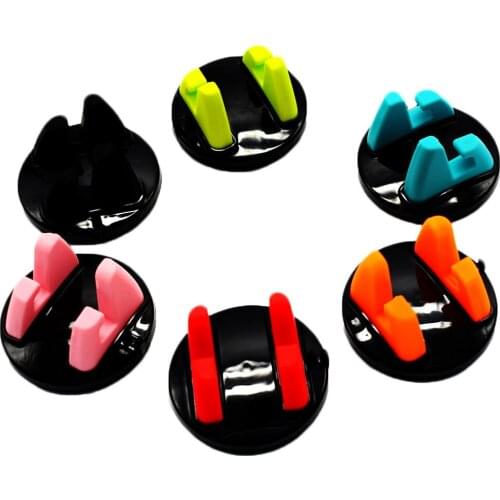 Car Phone Holder Stands Rotating Adhesive Support Silicone Table Anti Slip Mount Mobile GPS Adjustable Bracket Universal Auto