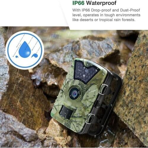 Wilderness Trail Solar Powered Camera Wireless Waterproof Infrared Night Vision Camera GK99