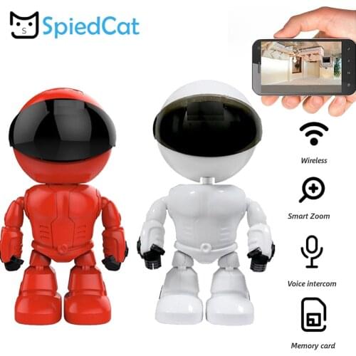 HD 1080P WiFi Robot IP mini Camera Pan Tilt IP P2P Night vision Motion Detection Two way Audio CCTV Security Surveillance Camera