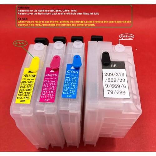 YOTAT Ink cartridge LC229 LC225 for Brother MFC-J5320DW MFC-J5620DW MFC-J5625DW MFC-J5720DW DCP-4120DW MFC-J4420DW MFC-J4620DW