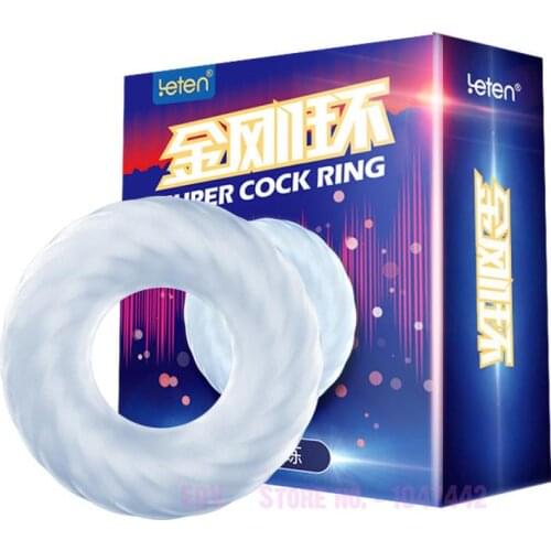 Leten New Super Cock Ring, 3 size Cockring Sex Products For Men anel peniano Penis Ring Sex Shop