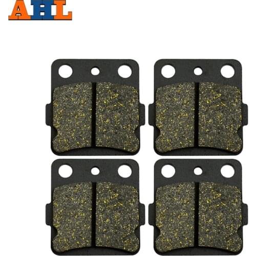 AHL Motorcycle Front Brake Pads For Yamaha YFM660 Grizzly 660 02-08 YFM600 Grizzly 600 98-01 YFM660R Raptor 660 01-04