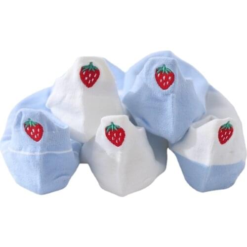 5 pairs Cute Kawaii Hello-Kitty Socks kawaii Women Heel Embroidered Boat Socks Korean Lovely Doraemon Ankle Socks Funny Fashion