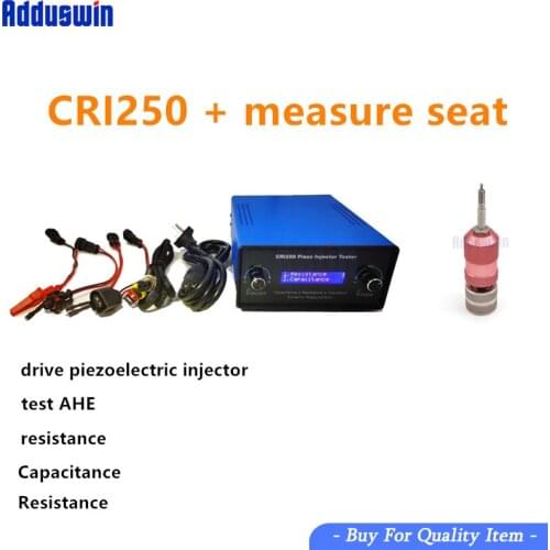 For Siemens piezo injector tester CRI250 diesel common rail VDO piezoelectric injector AHE dynamic lift travel measuring tool