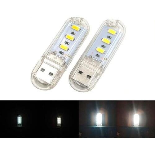 Mini Portable USB Night Light U Disk Computer Desk Lamp 5V Ultra Bright Reading Book Lamp Led Light For Computer Laptop Notebook