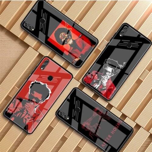The Weeknd DIY Luxury Tempered Glass Phone Case For Huawei P20 P30 P40 Lite PRO Mate 20 30 Lite Pro Cover shell
