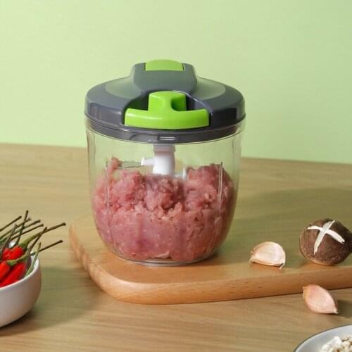 Manual Food Chopper Food Processor Vegetable Fruits Meat Cutter Shredder Garlic Onion Chopper Gadgets for Men Kitchen Gadgets