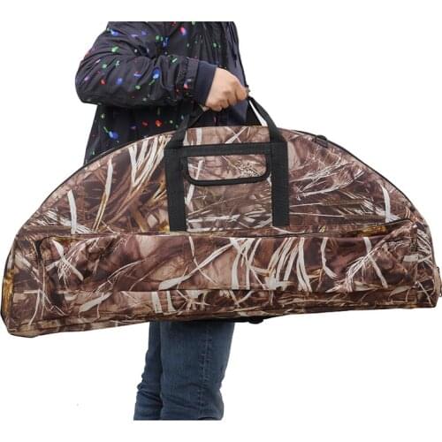 Hunting Archery Compound Bow Bags Case Equipment Canvas Bow Backpack Holder Compound Bow Portable Handle Bag