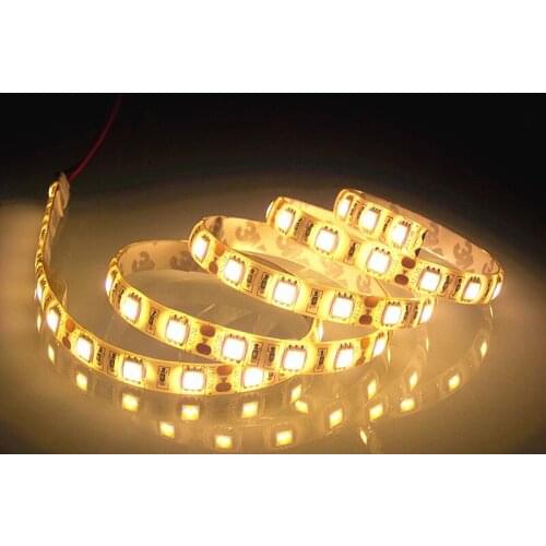 DC12V IP65 Waterproof Flexible Light LED EL Products Strip 5050,Warm White 60LEDs/m 5m/lot