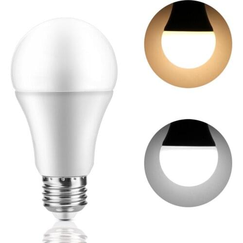 1pcs E27 7W 14 LED Sensor Lamp Bulb Automatic Dusk to Dawn Auto ON/OFF Globe LED Light Bulb AC85-265V For Home