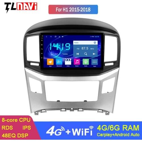 IPS 4G+64G Android 9.0 For Hyundai H1 2 2017 2018 Car Radio Multimedia Video Player Navigation GPS