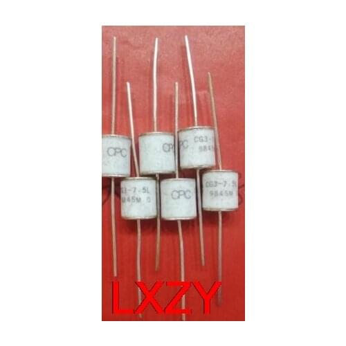 Free Shipping 20pcs/LOT Ceramic gas discharge tube CG3-7.5L 2R7500 discharge CG3-7.5 CG37.5L CG37.5