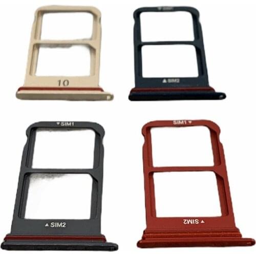 For Huawei Mate 10 Pro Silver/Black/Blue/Gold/Rose Goldk/Red Color Dual SIM Card Tray Holder